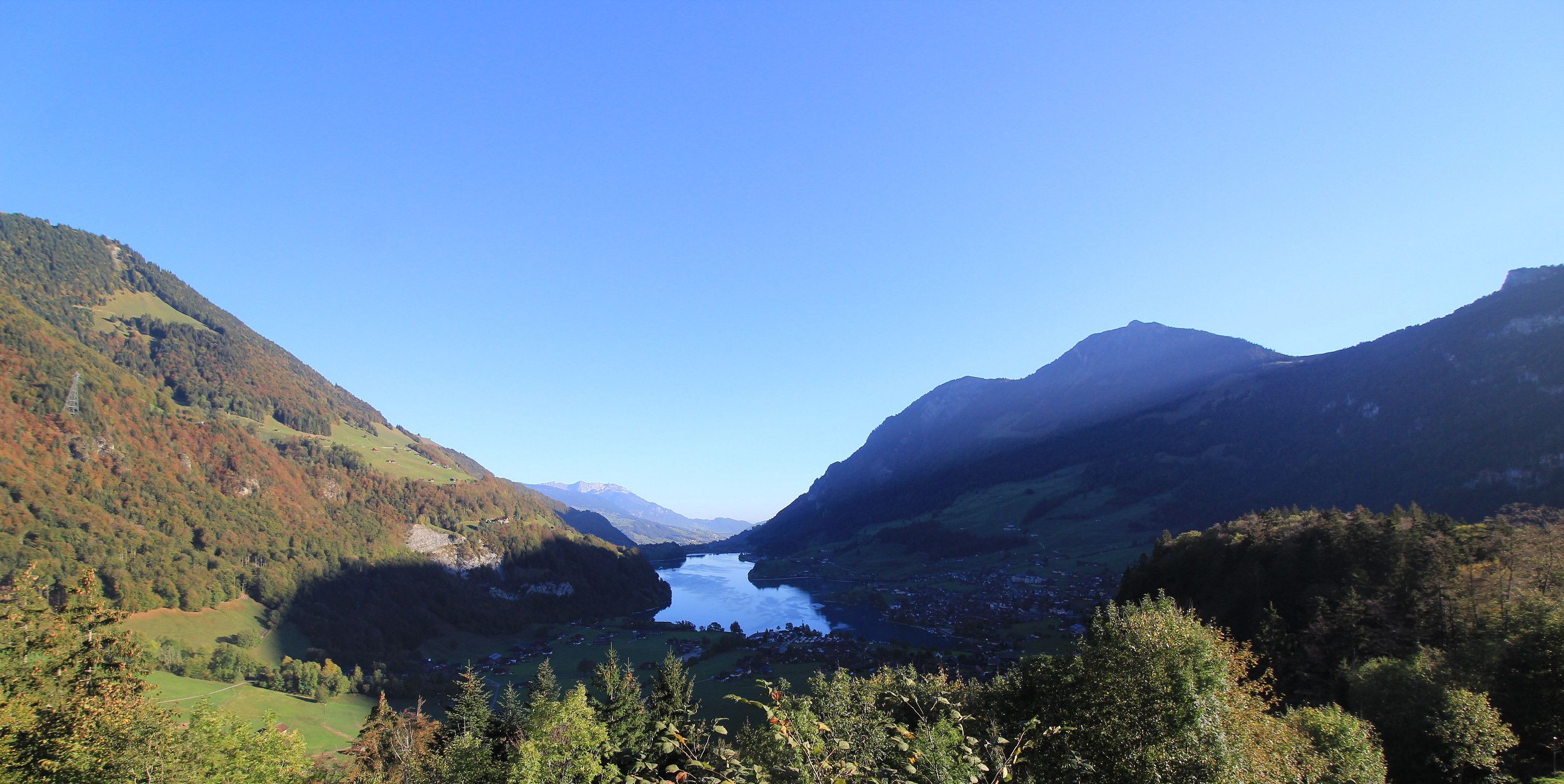 Lungern › Norden: Obsee - Lake Lungern - Fischerparadies Lungern - Mount Pilatus
