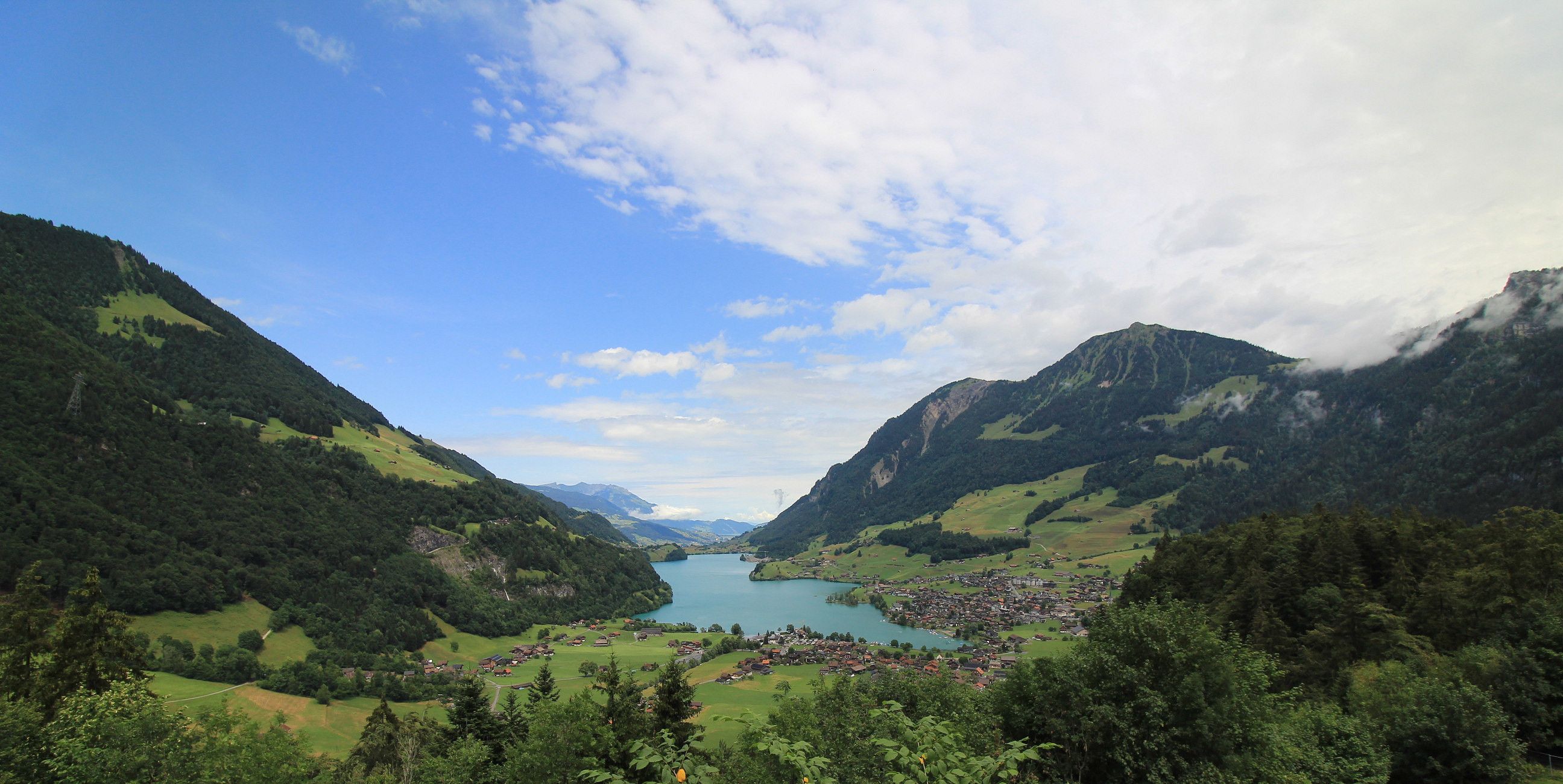 Lungern › Norden: Obsee - Lake Lungern - Fischerparadies Lungern - Mount Pilatus