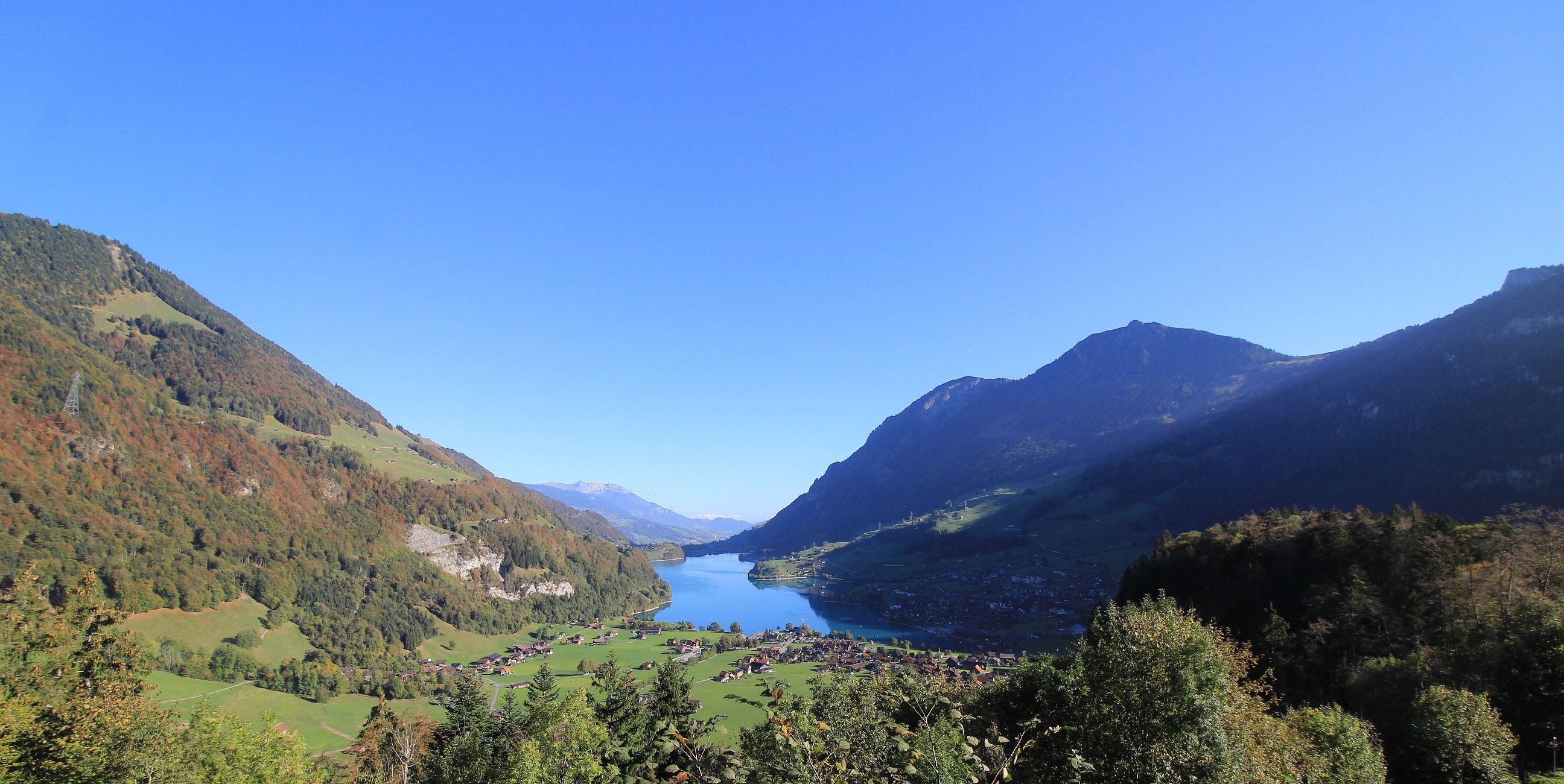 Lungern › Norden: Obsee - Lake Lungern - Fischerparadies Lungern - Mount Pilatus