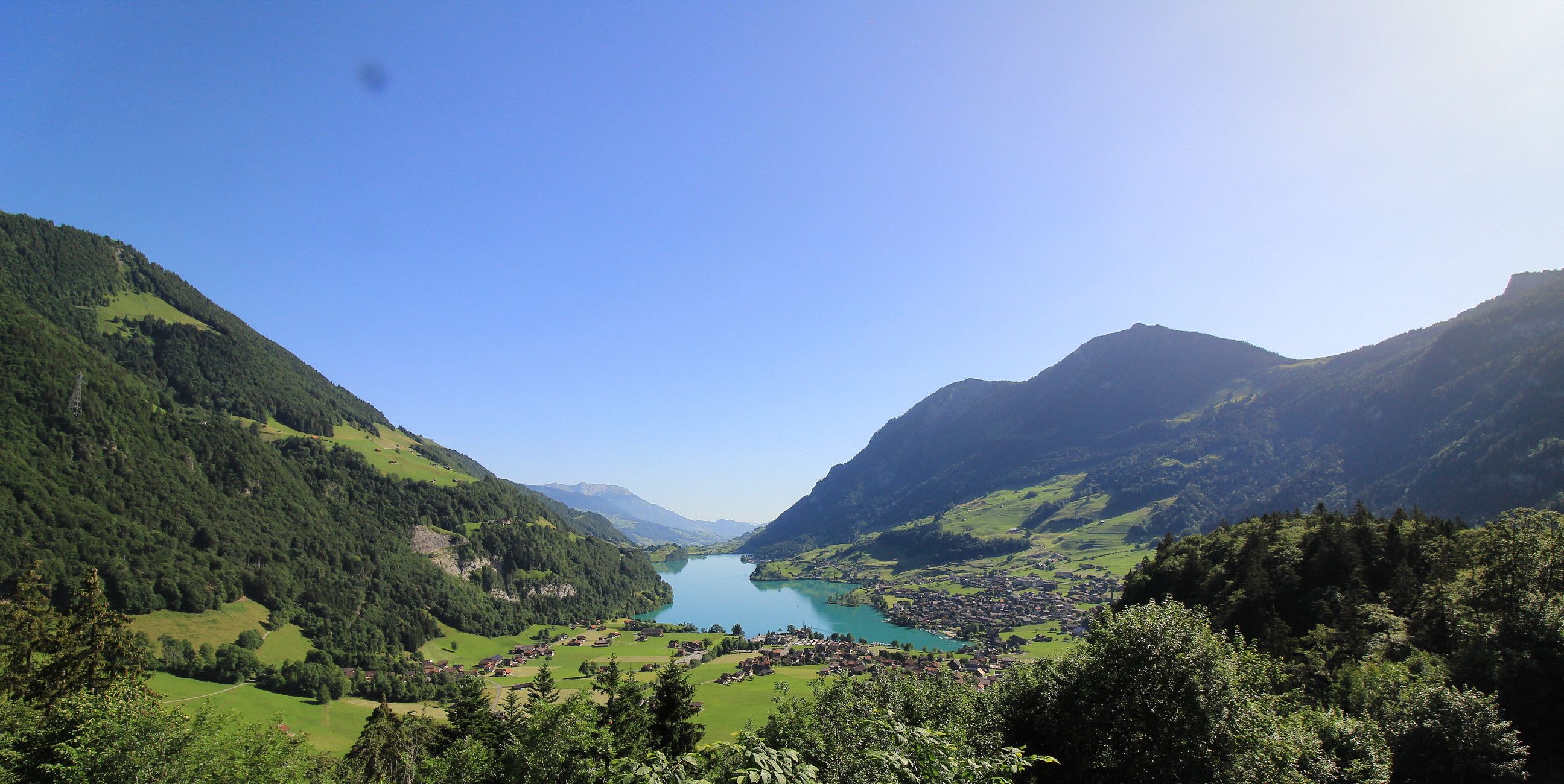 Lungern › Norden: Obsee - Lake Lungern - Fischerparadies Lungern - Mount Pilatus