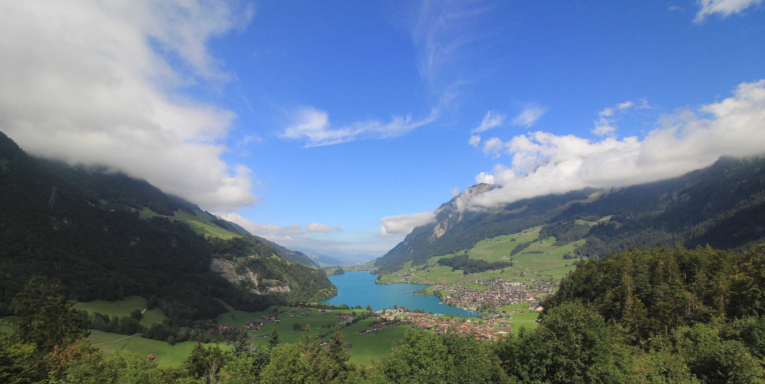 Lungern › Norden: Obsee - Lake Lungern - Fischerparadies Lungern - Mount Pilatus