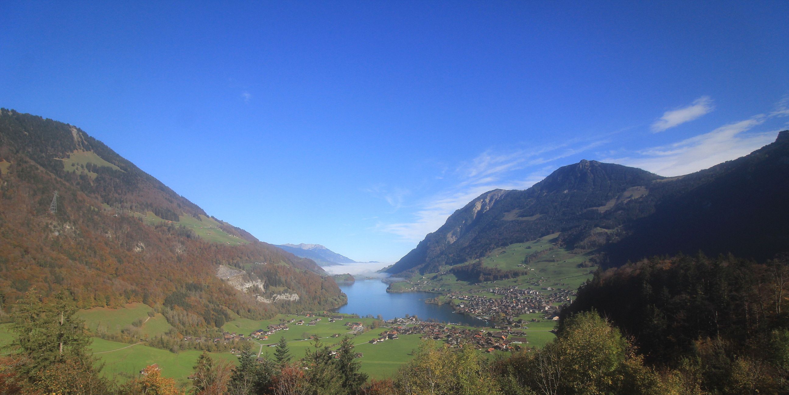 Lungern › Norden: Obsee - Lake Lungern - Fischerparadies Lungern - Mount Pilatus