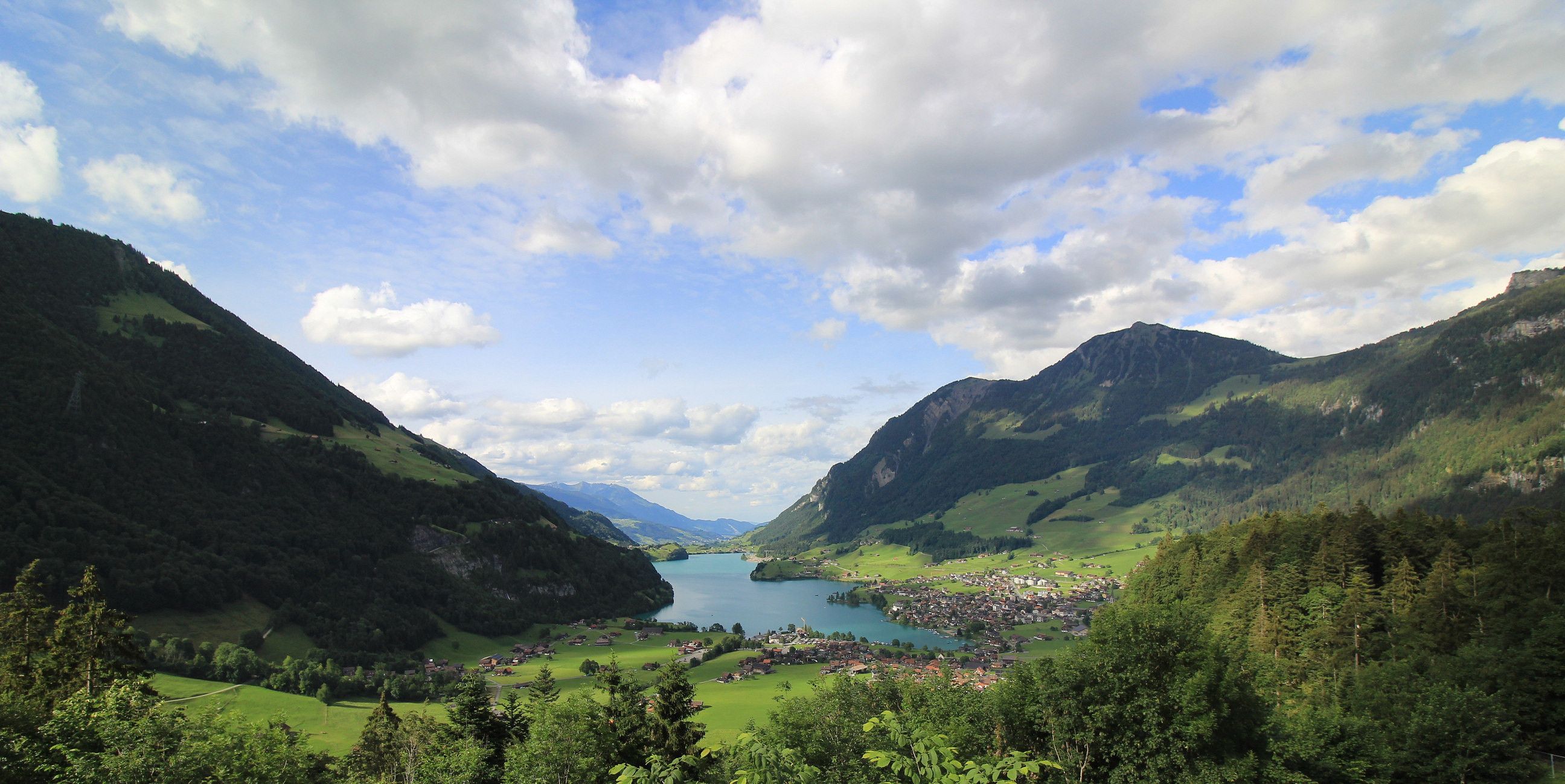 Lungern › Norden: Obsee - Lake Lungern - Fischerparadies Lungern - Mount Pilatus
