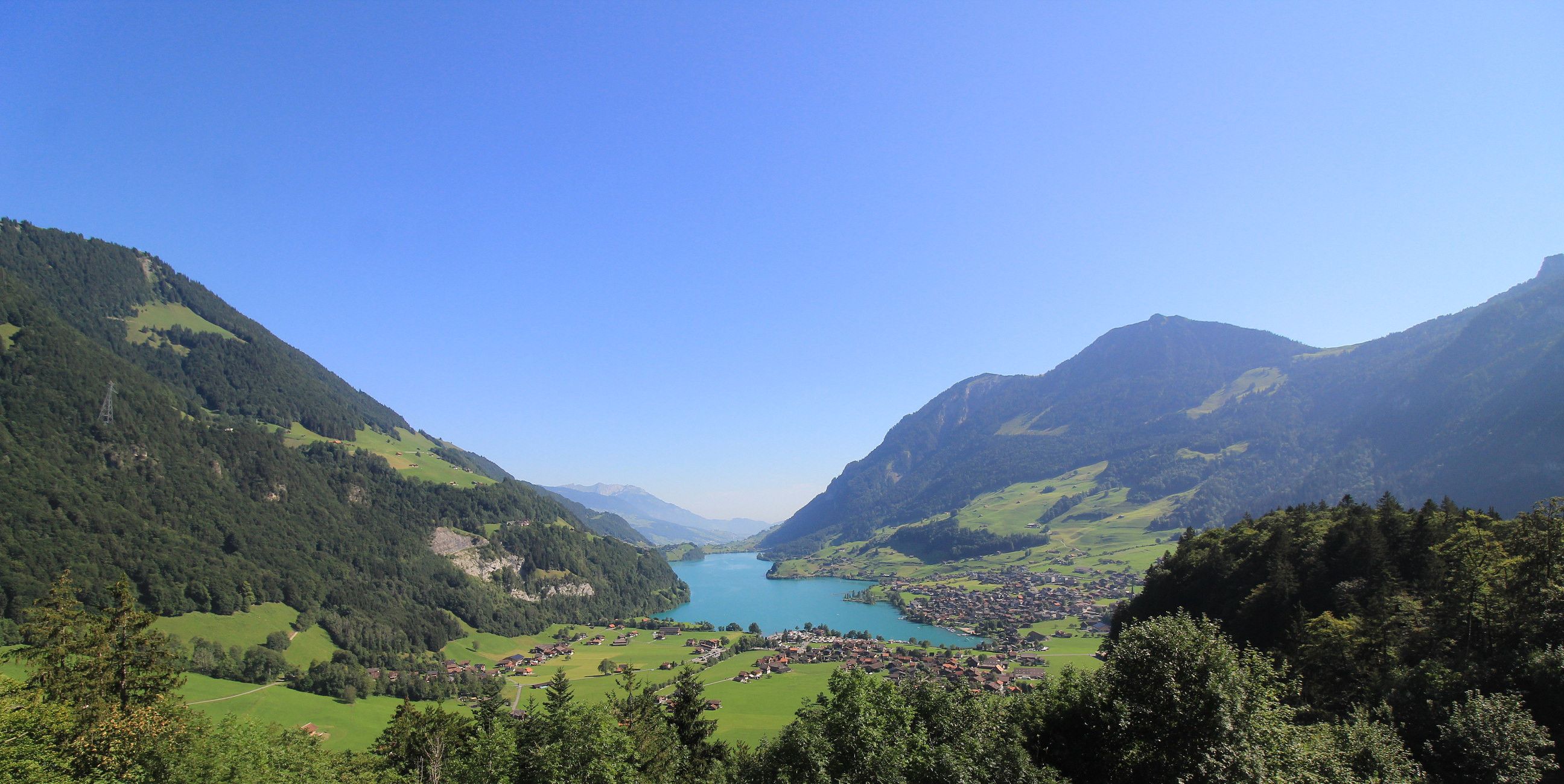 Lungern › Norden: Obsee - Lake Lungern - Fischerparadies Lungern - Mount Pilatus