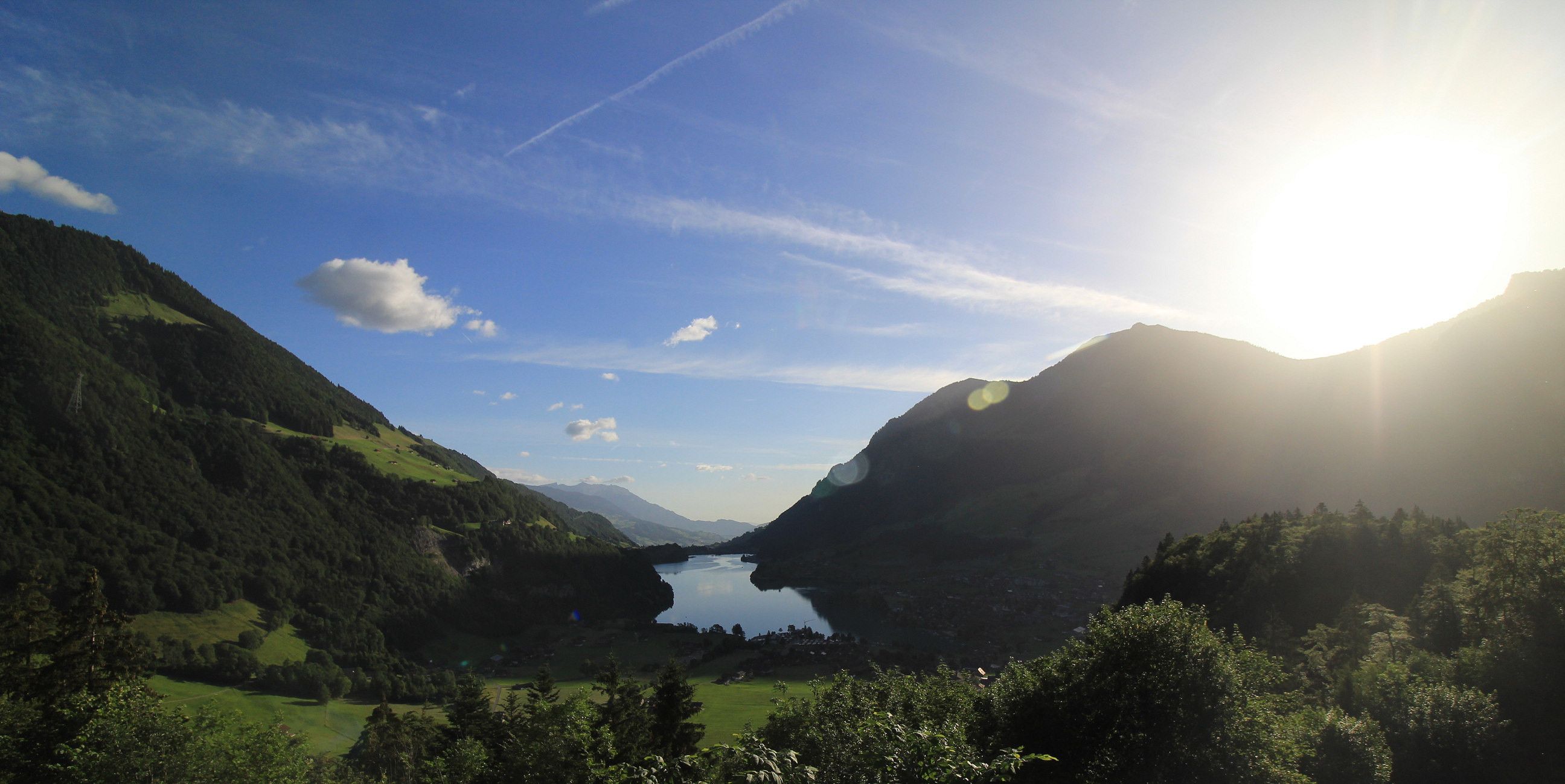 Lungern › Norden: Obsee - Lake Lungern - Fischerparadies Lungern - Mount Pilatus