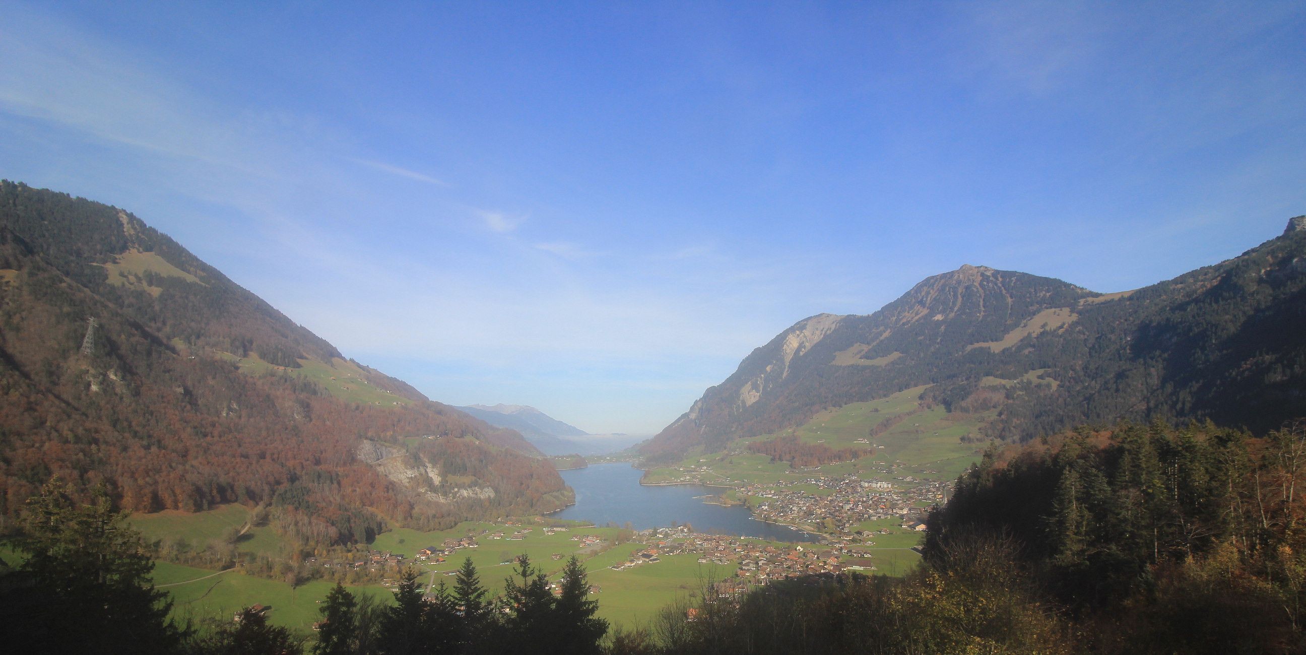 Lungern › Norden: Obsee - Lake Lungern - Fischerparadies Lungern - Mount Pilatus