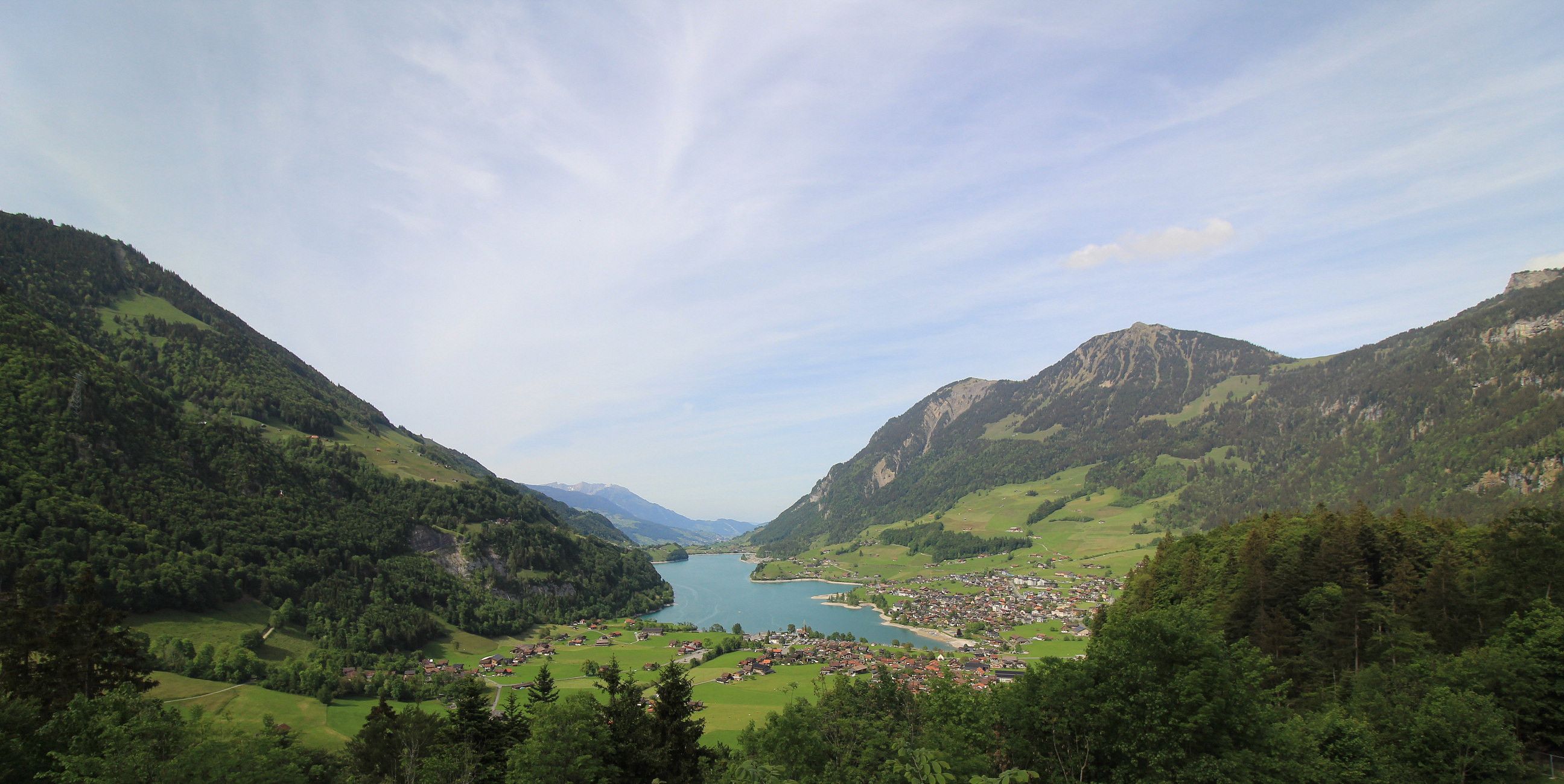 Lungern › Norden: Obsee - Lake Lungern - Fischerparadies Lungern - Mount Pilatus