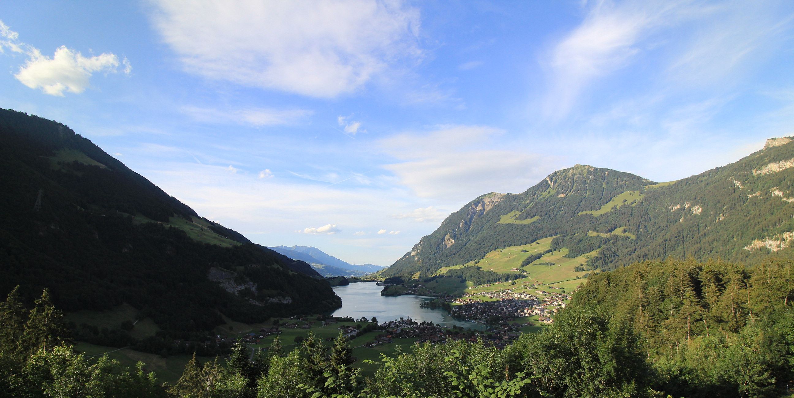 Lungern › Norden: Obsee - Lake Lungern - Fischerparadies Lungern - Mount Pilatus