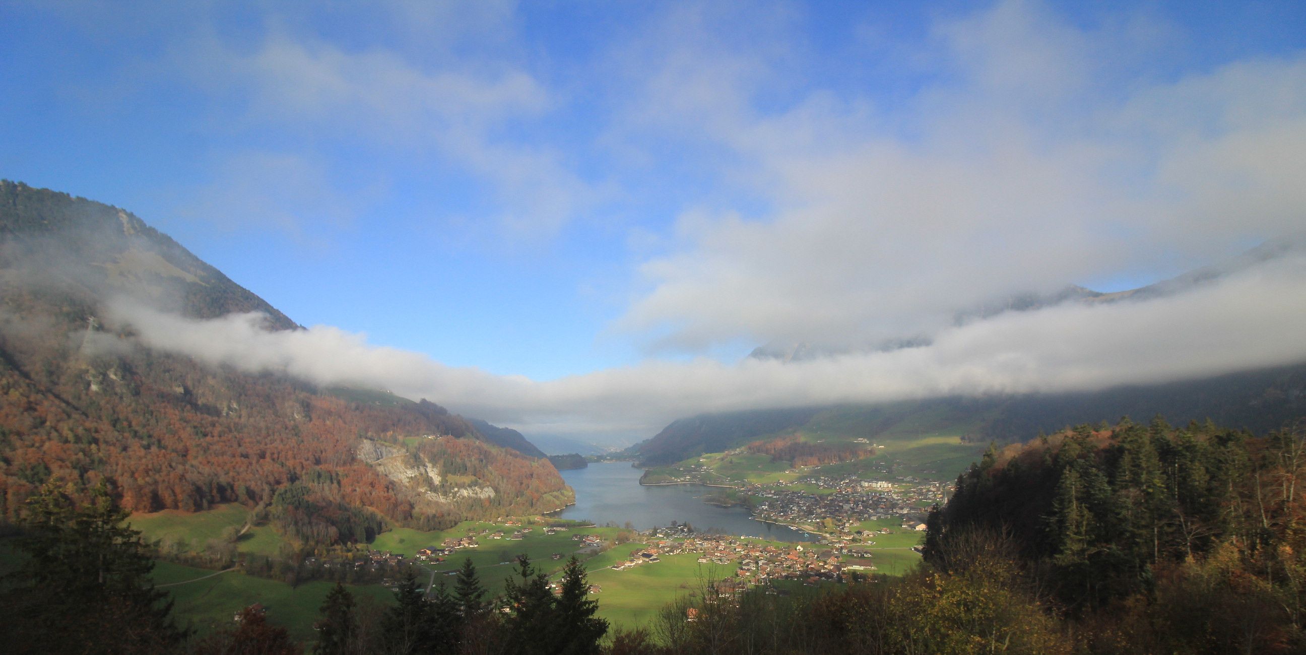 Lungern › Norden: Obsee - Lake Lungern - Fischerparadies Lungern - Mount Pilatus