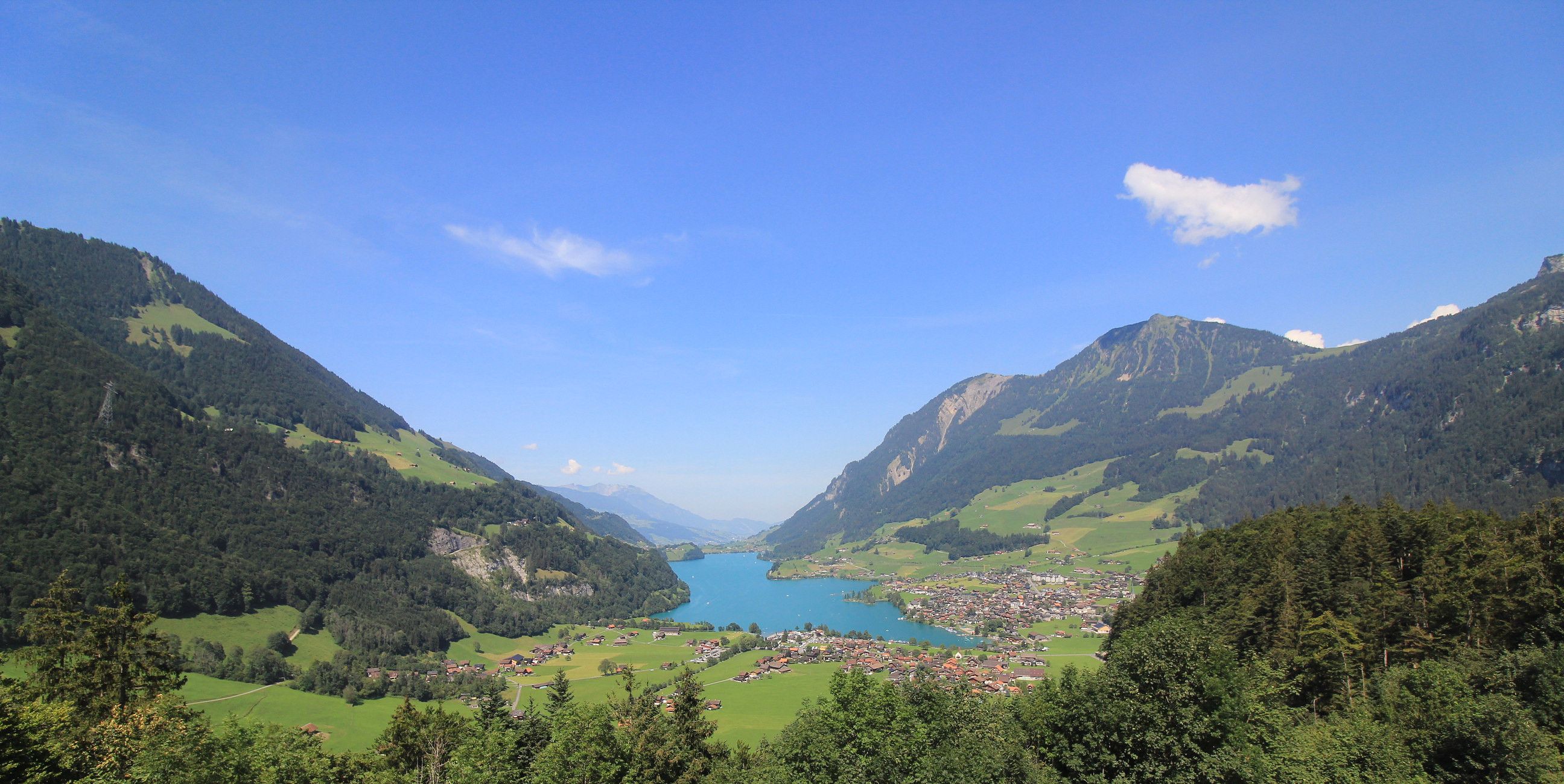 Lungern › Norden: Obsee - Lake Lungern - Fischerparadies Lungern - Mount Pilatus