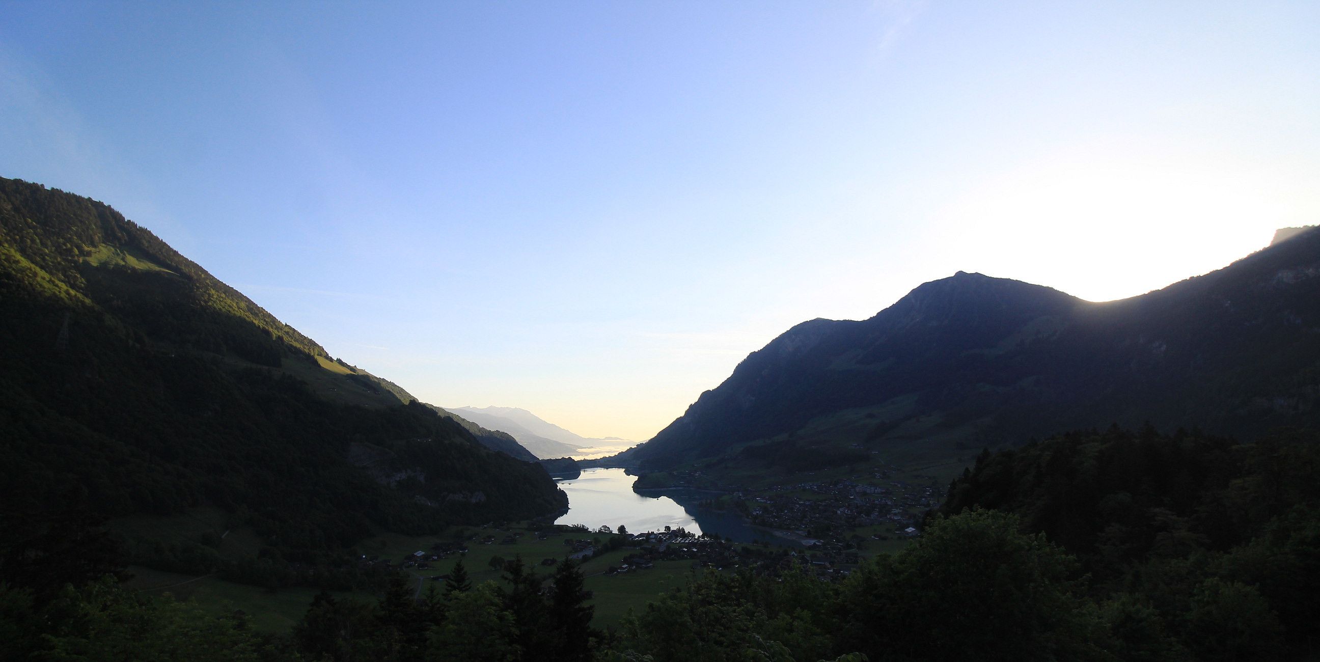 Lungern › Norden: Obsee - Lake Lungern - Fischerparadies Lungern - Mount Pilatus