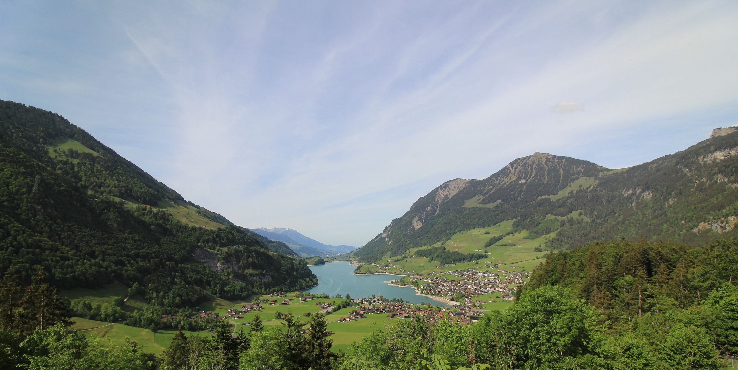 Lungern › Norden: Obsee - Lake Lungern - Fischerparadies Lungern - Mount Pilatus
