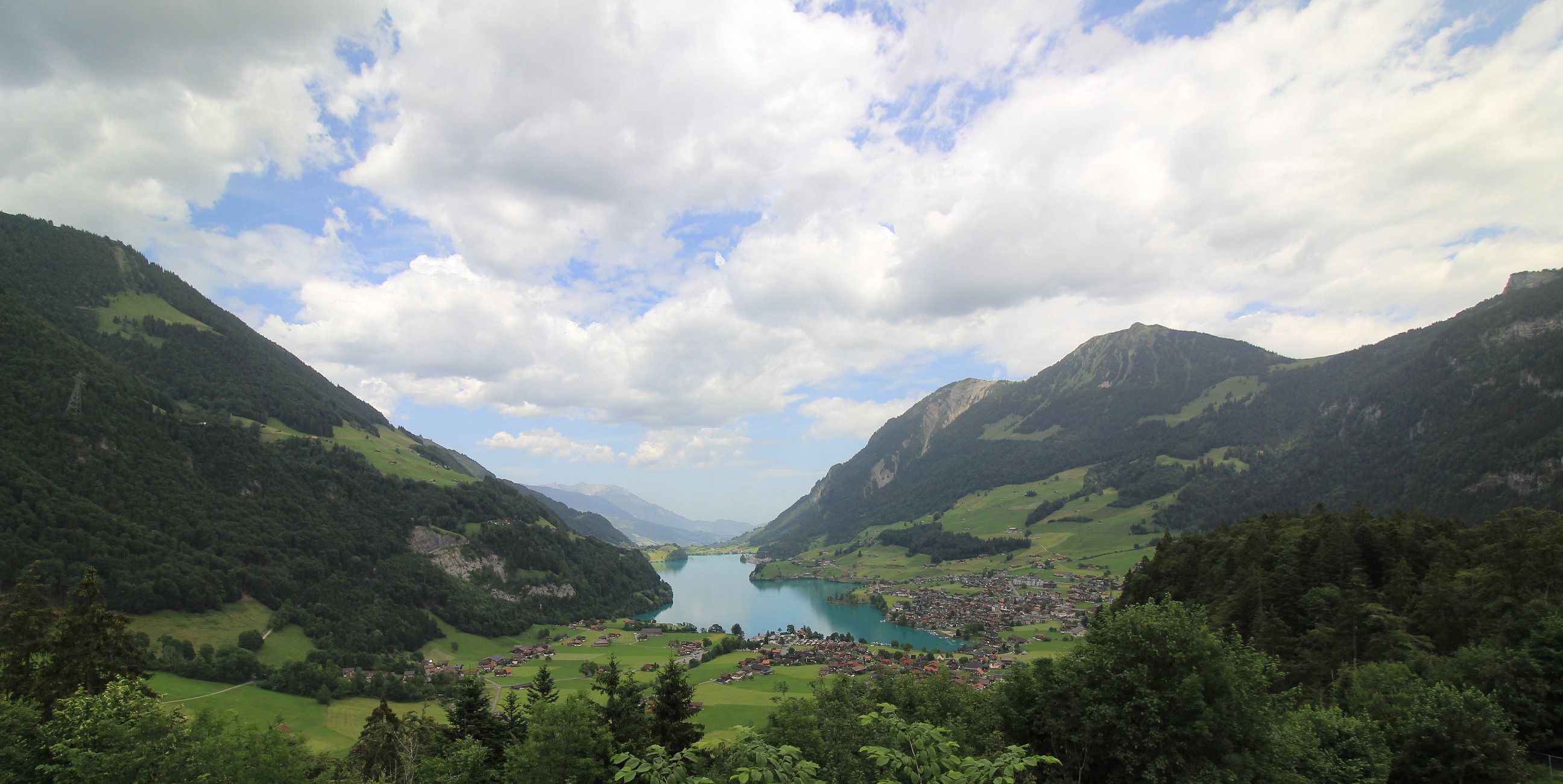 Lungern › Norden: Obsee - Lake Lungern - Fischerparadies Lungern - Mount Pilatus