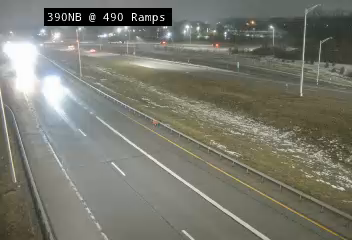 Traffic Cam North Gates › North: I-390 North at I-490 East