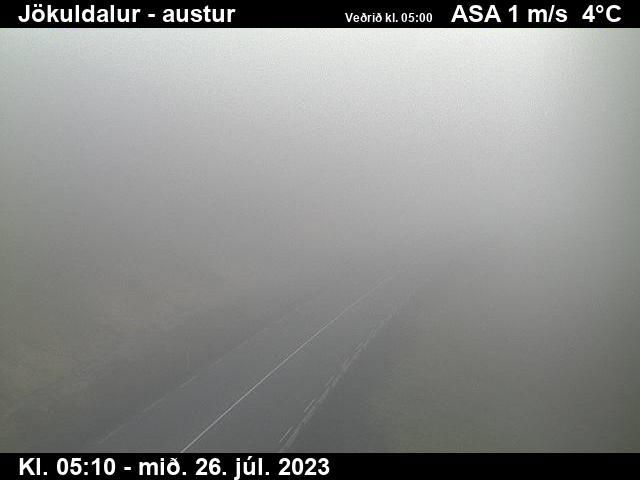 Traffic Cam Neskaupstaur: Jökuldalur
