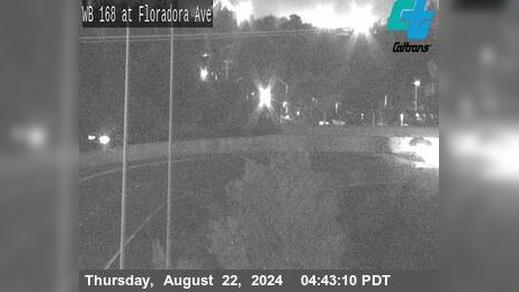 Traffic Cam Fresno › West: FRE-168-AT FLORADORA AVE