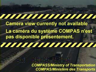 Traffic Cam Mississauga: Highway 401 near Dixie Road