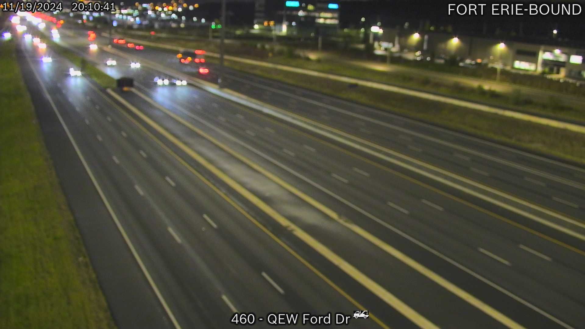 Traffic Cam Mississauga: QEW near Ford Plant