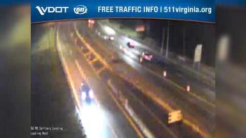 Traffic Cam Buckroe Beach: I-64 - MM 267.5 - WB - OL PAST MALLORY ST