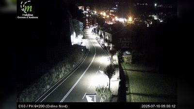 Sornas: CG3 - PK 9+200 (Ordino Nord) - 1.280 metres