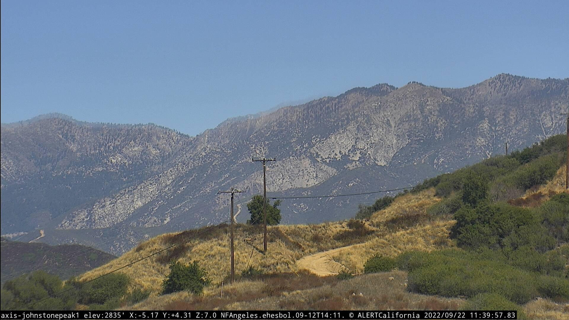 Traffic Cam San Dimas: Johnstone Peak