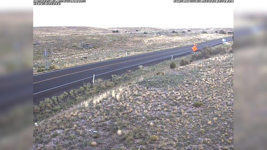 Traffic Cam Navajo County › East: SR-377 EB 0.07