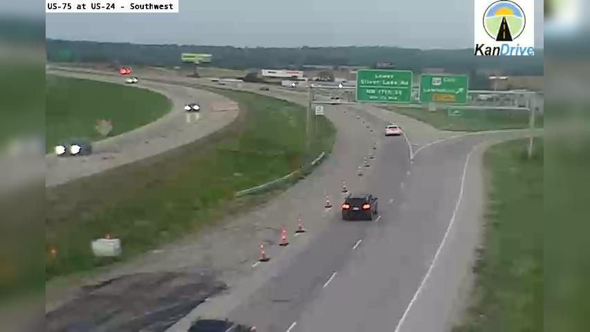 Traffic Cam Menoken: US-75 & US