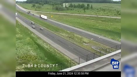 Traffic Cam Millston: I-94 at County T