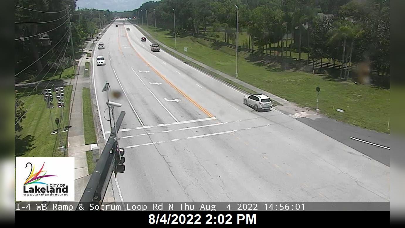 Traffic Cam Lakeland: ALA_I-_WB_RP_SOCRUM_LOOP