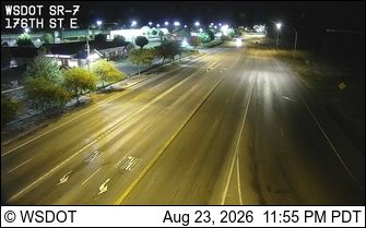 Traffic Cam Spanaway: SR 7 at MP 48.33: 176th St E (SR 704)