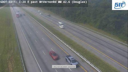 Traffic Cam Lithia Springs: GDOT-CAM-311--1