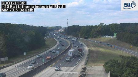 Traffic Cam Stonecrest: GDOT-CAM-I-20-074--1