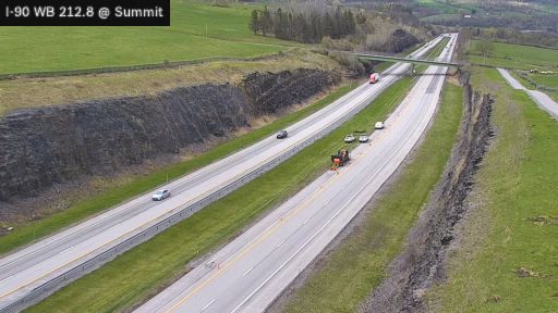 Traffic Cam Fink Basin › West: I-90 between Interchange 29A (Little Falls) and Interchange 30 (Herkimer