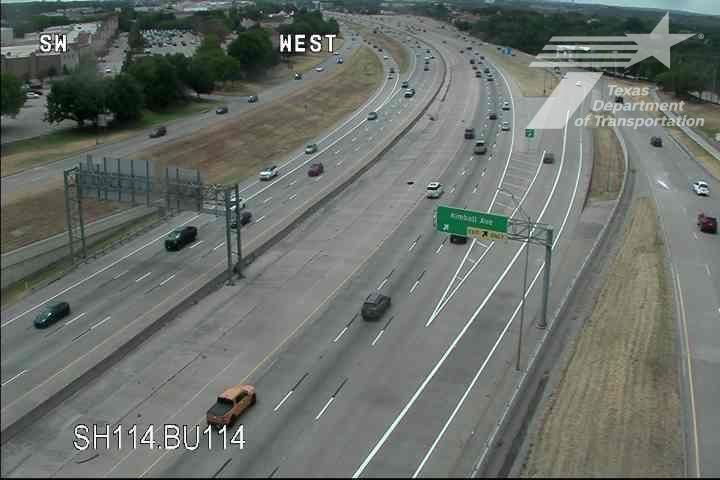 Traffic Cam Grapevine › East: SH114 @ Bus114