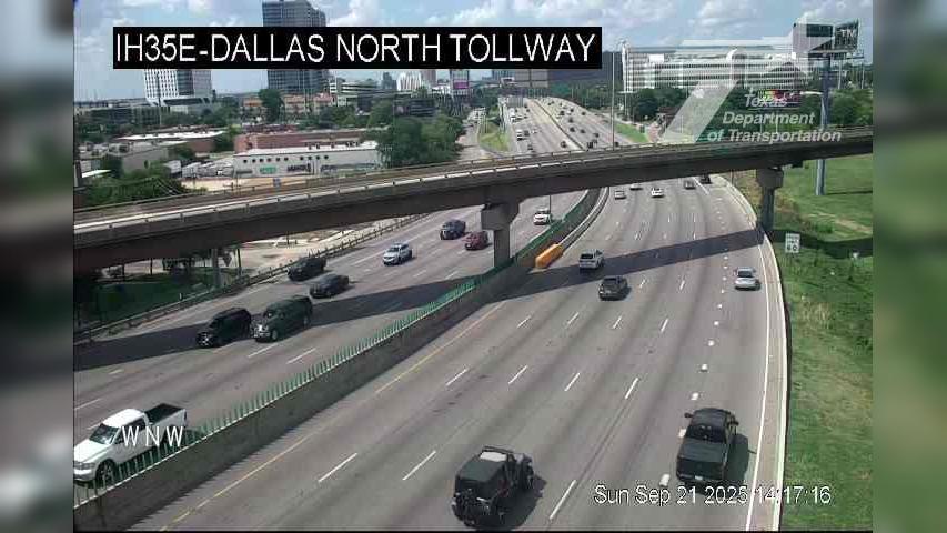 Hi Line › North I35E Dallas North Tollway Traffic Cam