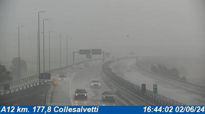 immagine della webcam nei dintorni di Orciano Pisano: webcam Vicarello