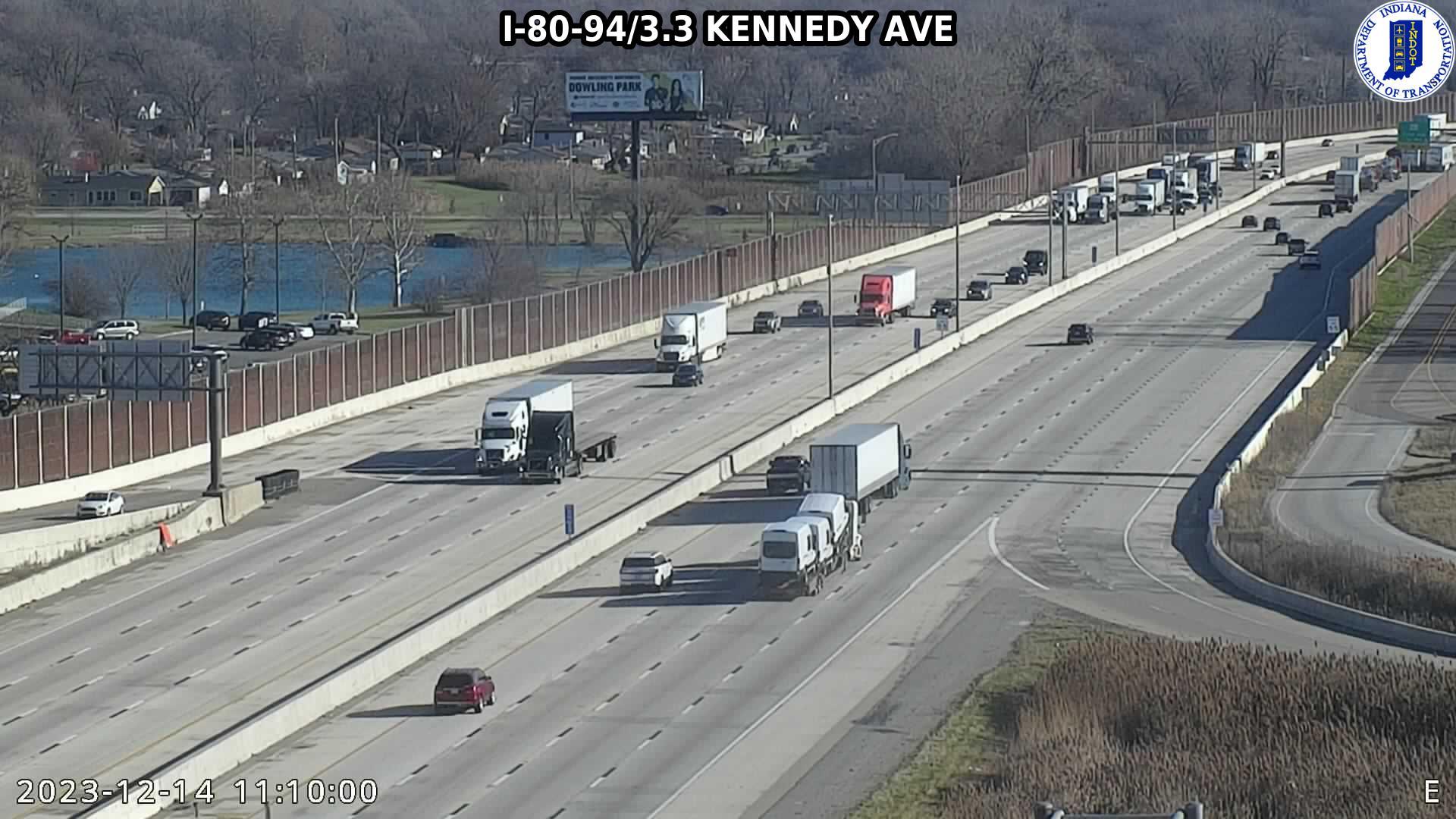 Traffic Cam Hammond: I-94: I-80-94/3.3 KENNEDY AVE