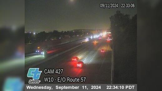 Traffic Cam Pomona › West: I-10 : (427) East of SR-57