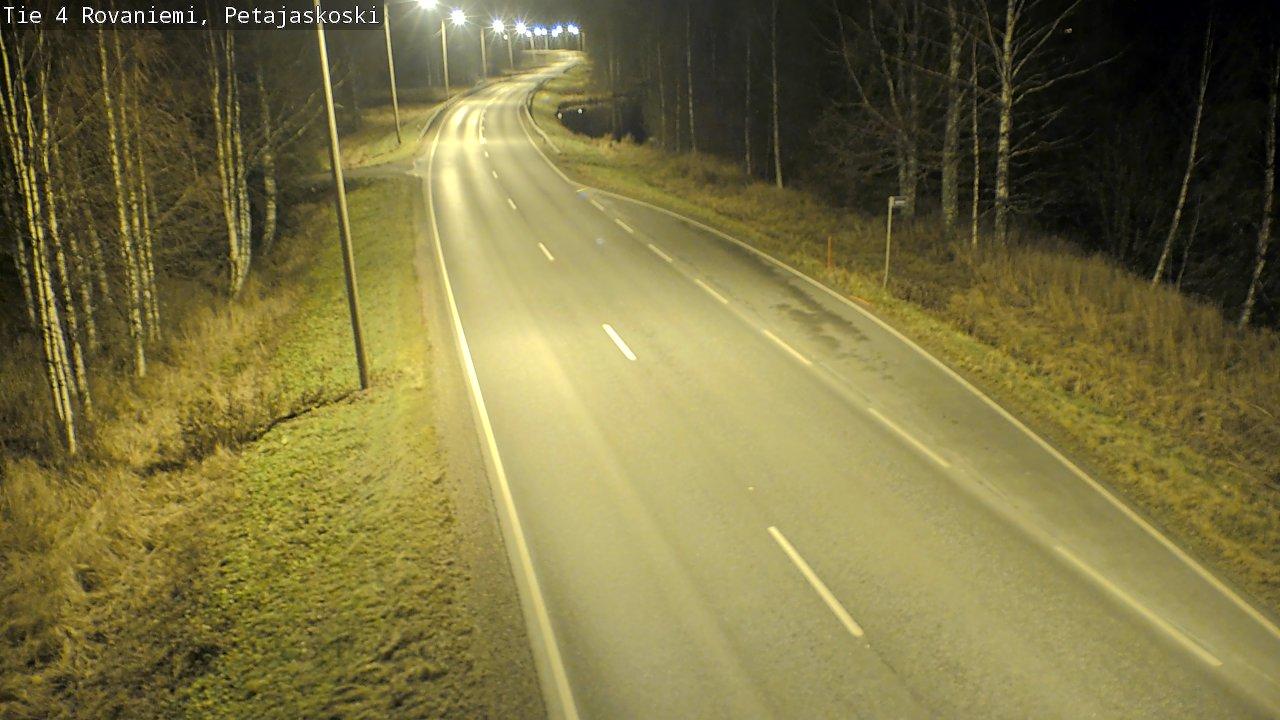 Traffic Cam Rovaniemi: Tie - Petäjäskoski - Rovaniemelle