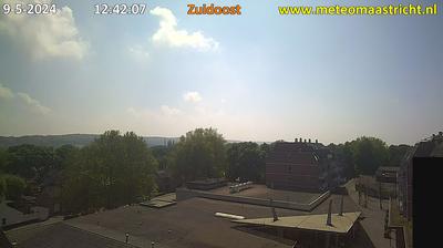 Daylight webcam view from Maastricht: De Heeg (view southeast)