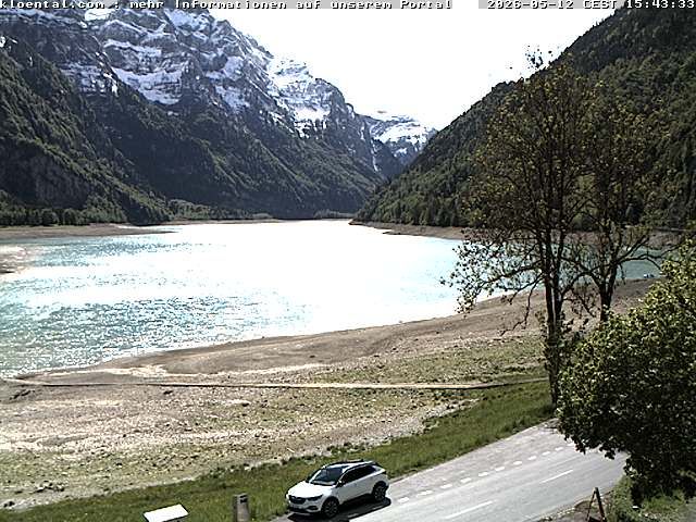 Netstal: Klöntalersee, Klöntal, Hotel Rhodannenberg, Traumperspektiven Klöntal