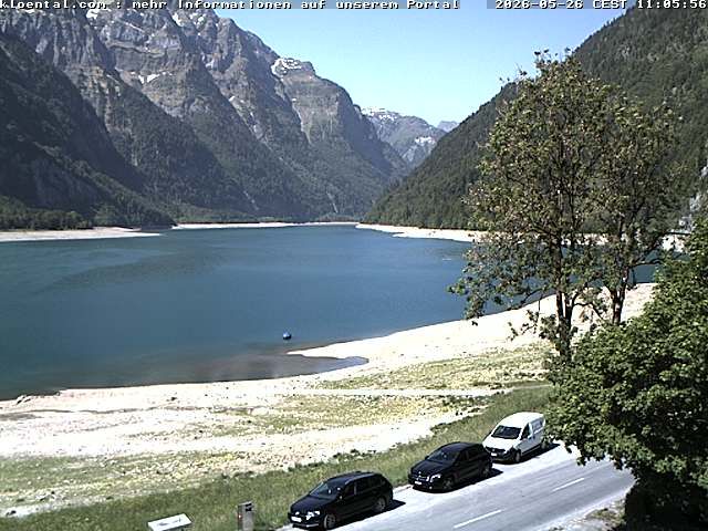 Netstal: Klöntalersee, Klöntal, Hotel Rhodannenberg, Traumperspektiven Klöntal