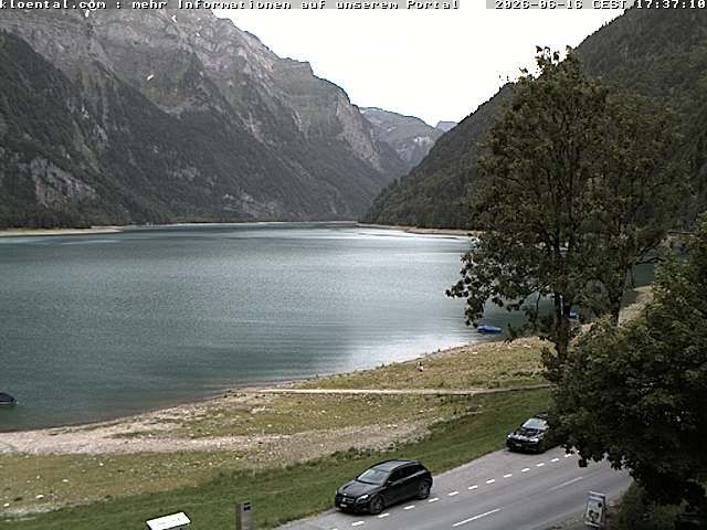 Netstal: Klöntalersee, Klöntal, Hotel Rhodannenberg, Traumperspektiven Klöntal