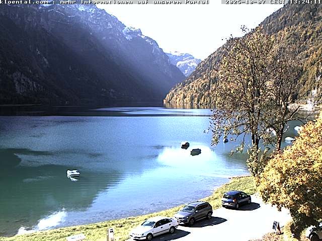 Netstal: Klöntalersee, Klöntal, Hotel Rhodannenberg, Traumperspektiven Klöntal
