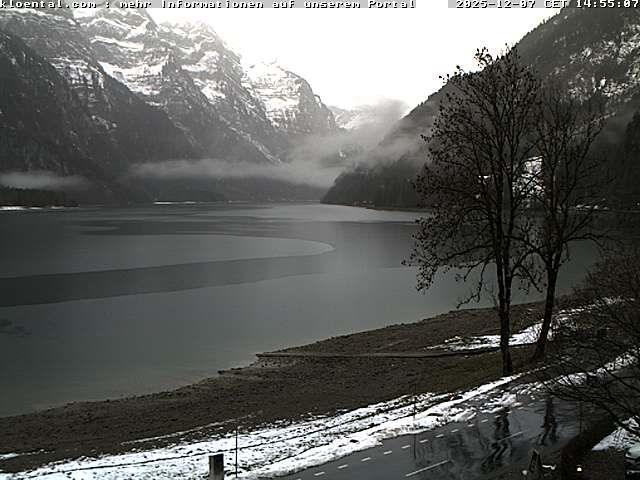 Netstal: Klöntalersee, Klöntal, Hotel Rhodannenberg, Traumperspektiven Klöntal