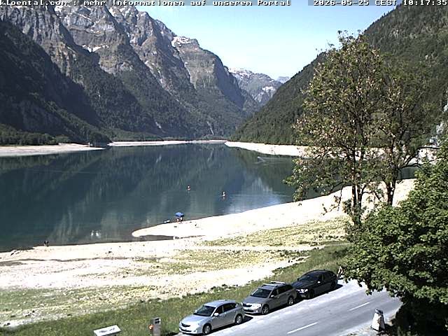 Netstal: Klöntalersee, Klöntal, Hotel Rhodannenberg, Traumperspektiven Klöntal