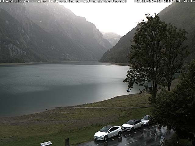 Netstal: Klöntalersee, Klöntal, Hotel Rhodannenberg, Traumperspektiven Klöntal
