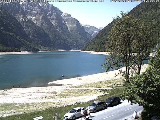 Netstal: Klöntalersee, Klöntal, Hotel Rhodannenberg, Traumperspektiven Klöntal