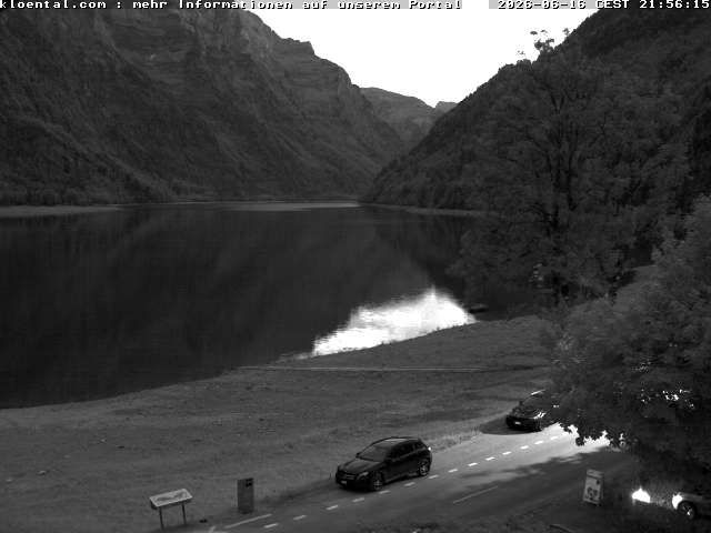 Netstal: Klöntalersee, Klöntal, Hotel Rhodannenberg, Traumperspektiven Klöntal