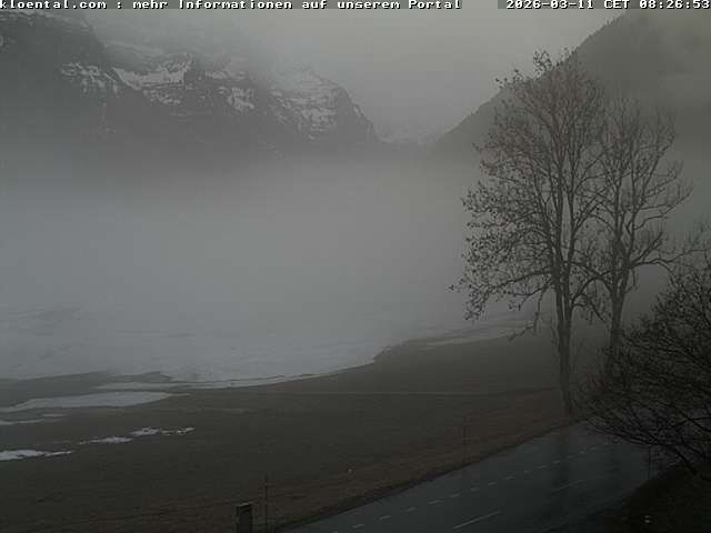 Netstal: Klöntalersee, Klöntal, Hotel Rhodannenberg, Traumperspektiven Klöntal